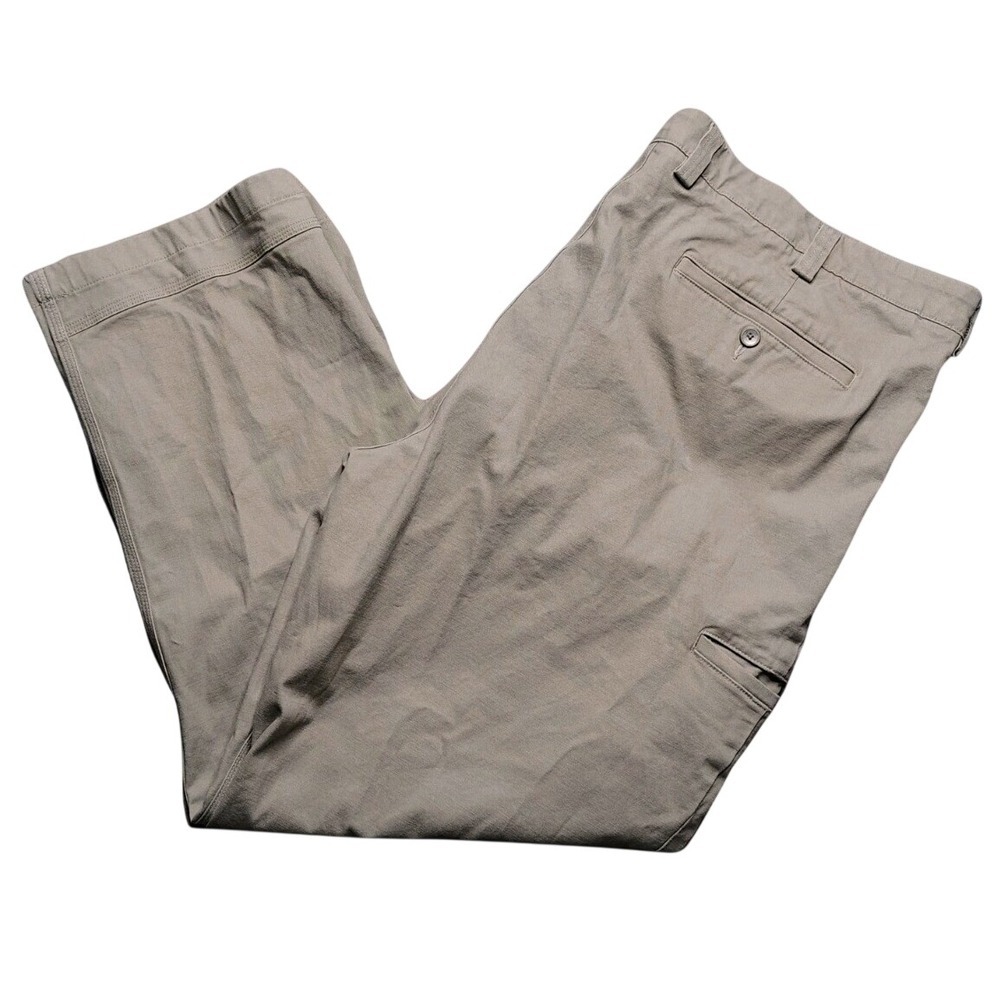 Duluth‎ Trading Co Flex Ballroom Khakis Pants Mens 44x30 Relaxed Utility Work